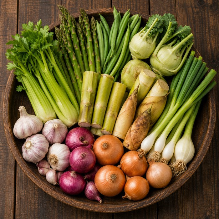 Stem and Bulb Vegetables